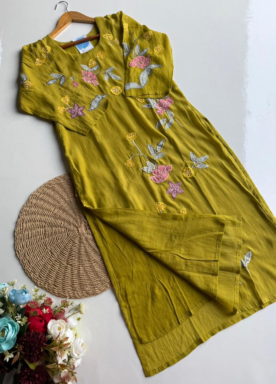 Luxury Embroidered Kurta Suit Set