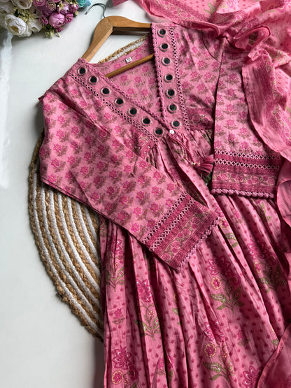 Cotton Anarkali ⭐️