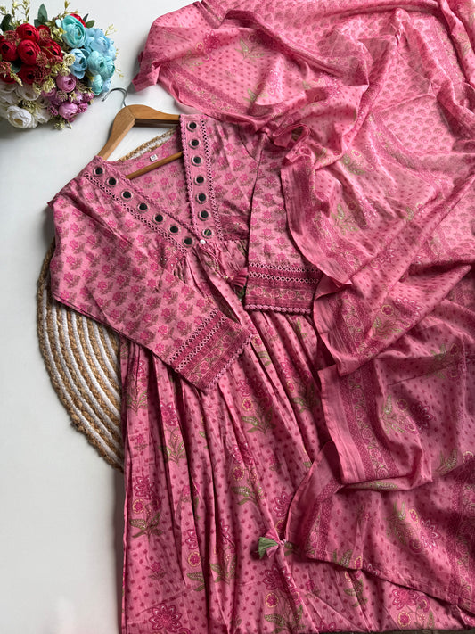 Cotton Anarkali ⭐️