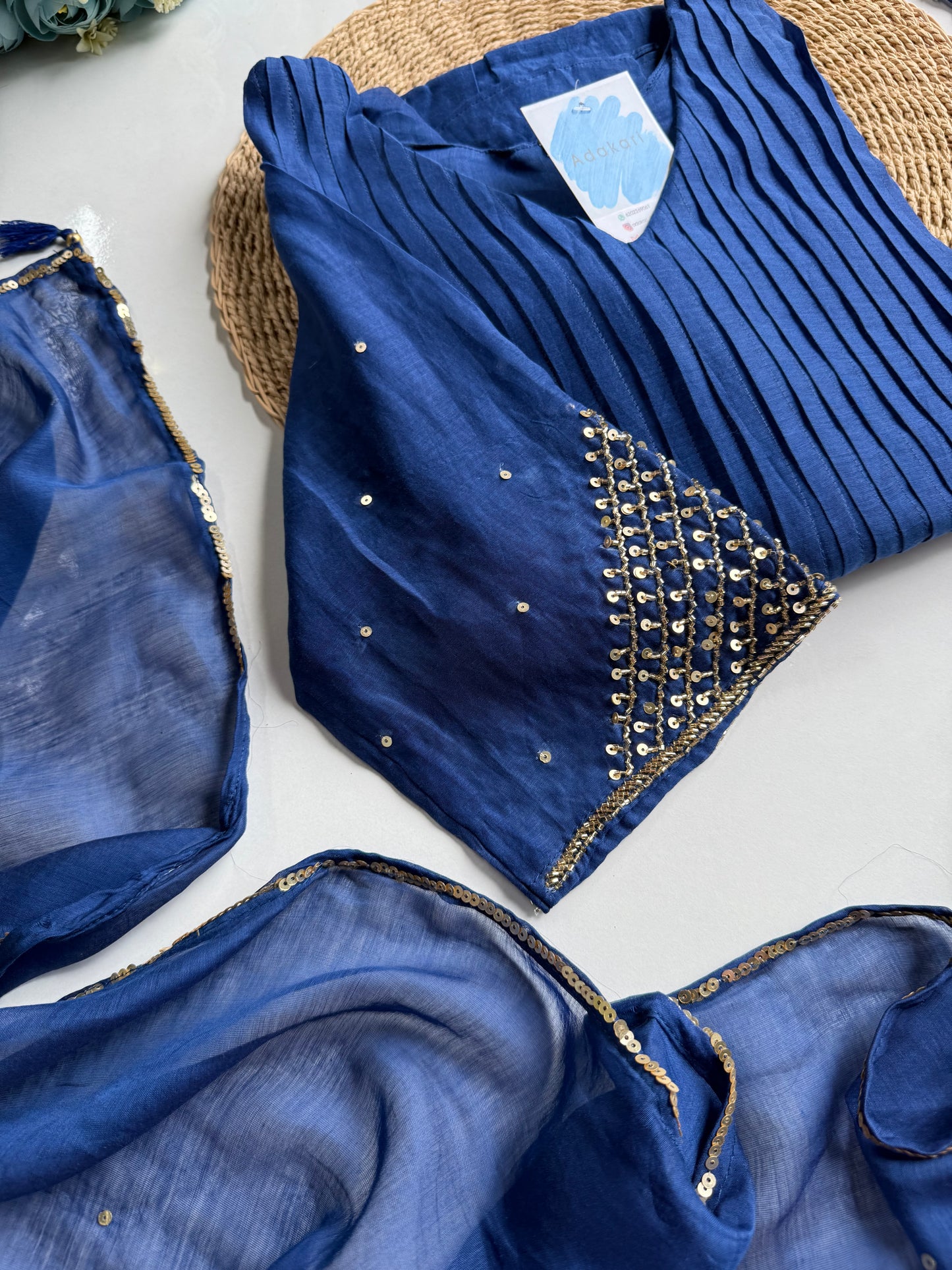 ADYA MUL BLUE ✨
