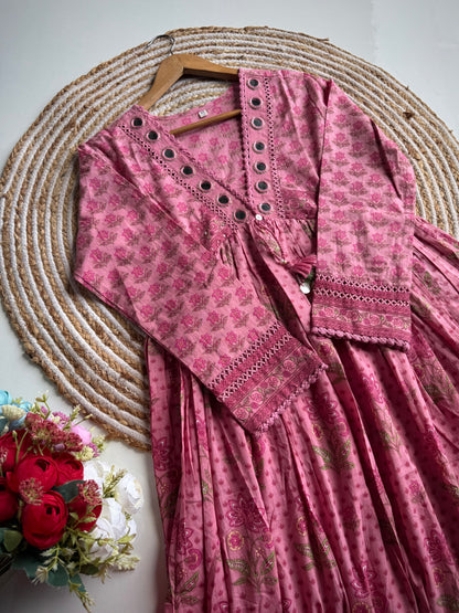 Cotton Anarkali ⭐️